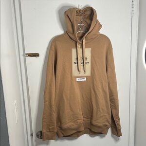 Burberry Camel Brown Hoodie for Men